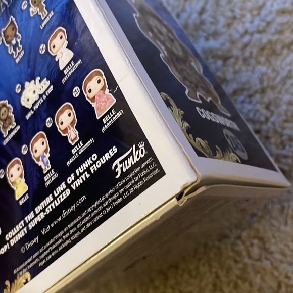 BEAUTY AND THE BEAST COGSWORTH FUNKO POP - Picture 3 of 3